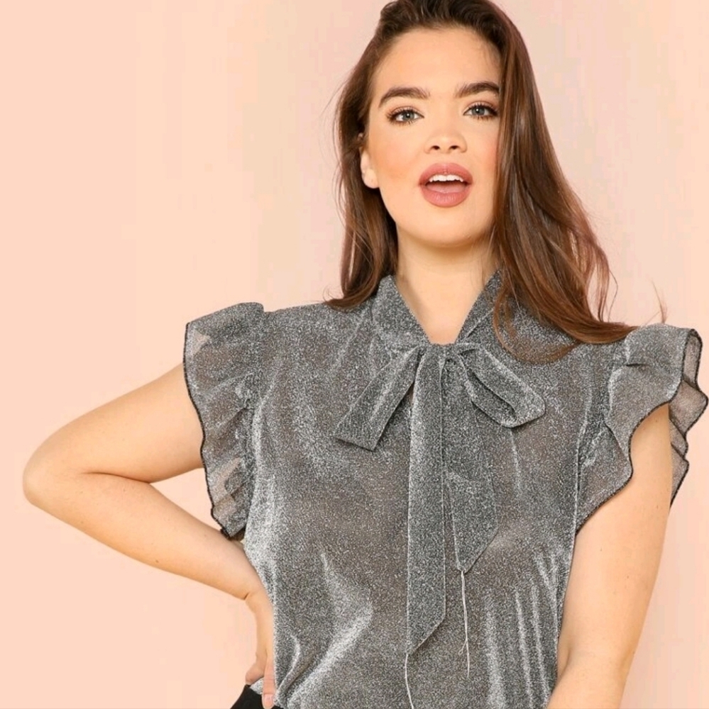 NWOT Sparkly Blouse